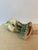 Late 19th Century Antique English Majolica Triple Shell Vase For Sale - Image 5 of 6