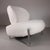 Lounge Chair in White Boucle For Sale - Image 15 of 15