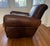 Gorgeous comfy formal over-sized leather club chairs by Restoration Hardware. Two chairs, priced individually. Excellent...