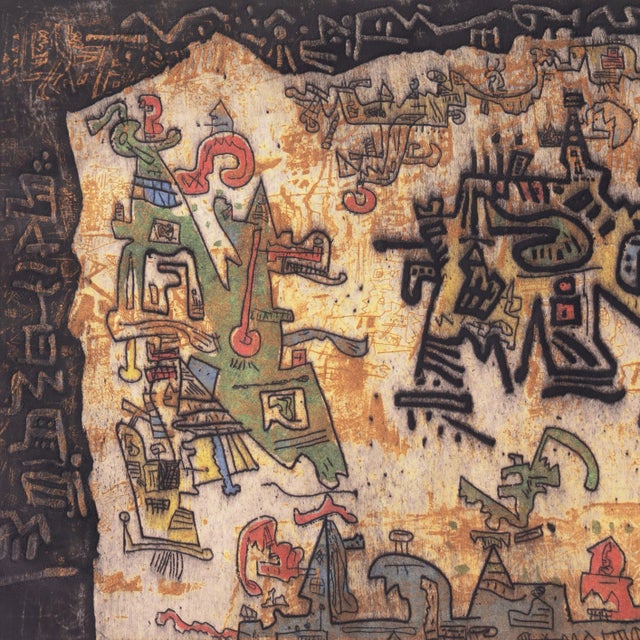 Taupe 'Tribal Coast' by Ynez Johnston, 1964; New York, Museum of Modern Art, Guggenheim, Woman Artist, For Sale - Image 8 of 13