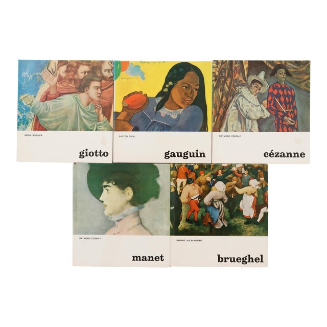 Set of 5 Art Books For Sale