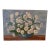 1970s Francis “Duke” Downs Palm Beach Florida Original Oil on Canvas White Daisy Still Life, 22” X 30” For Sale