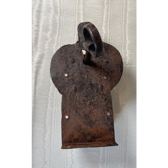 17th Century 17th Century Iron Lock & Key For Sale - Image 5 of 9