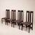 Ash Wood Ingram Low Chairs by Charles Rennie Mackintosh for Cassina, 1980, Set of 4 For Sale - Image 15 of 18