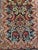 Vintage Persian Kerman Rug, Hand-Knotted Wool, All-Over Floral Garden Pattern, Navy & Ivory, 3x7 For Sale - Image 10 of 16