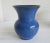 1990s Handmade Blue Vases- 2 Pieces For Sale - Image 5 of 7