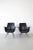Black Set of Black Armchairs by Gastone Rinaldi for Rima, 1950s For Sale - Image 8 of 18