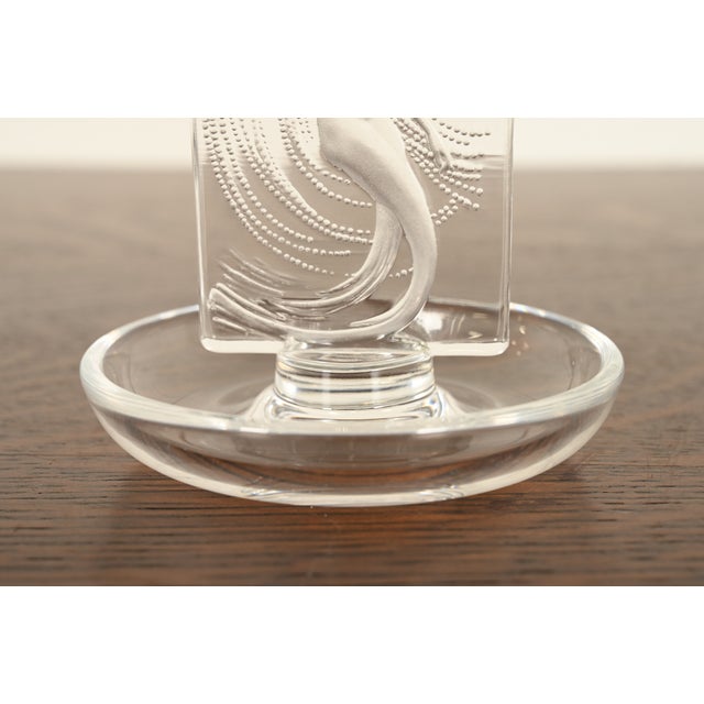 Lalique "Naiade" Art Deco Crystal Ring Dish For Sale - Image 10 of 13