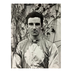 1960s Portrait of Jockey Kennard Knapp Horse Racing Photograph