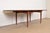 Gio Ponti Gio Ponti Style Mid-Century Modern Walnut Boat-Shaped Extension Dining Table, Newly Refinished For Sale - Image 4 of 11