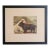Single Print - Cassell, Petter, Galpin & Co Chromolithograph Dog Print in Black Frame For Sale
