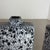Pottery Fat Lava Cubic Vases in Black-White from Jopeko, Germany, 1970s, Set of 2 For Sale - Image 6 of 18
