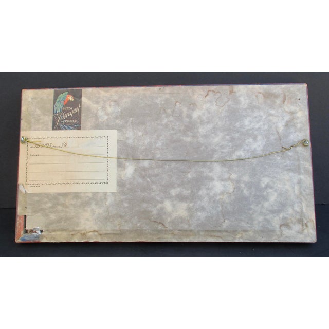 Watercolor/Gouache Illustration by Janet Laura Scott 30s For Sale - Image 9 of 12