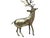 Vintage Brass Deer Figurine For Sale - Image 5 of 14