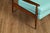 Mid Century Modern Oak Three-Seat Sofa For Sale - Image 9 of 18