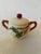 Late 20th Century Franciscan Apple Pattern Sugar Bowl With Lid and Creamer For Sale In Denver - Image 6 of 11