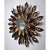 Metal Italian Sun Floral Wall Lamp in Gilded Metal, 1970 For Sale - Image 7 of 7