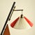 Mid-Century Modern Italian Floor Lamp with Red and Yellow Shades, 1950s For Sale - Image 9 of 13