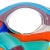 Vintage Murano Rainbow Colors Pezzato Design Italian Art Glass Mid Century Centerpiece Bowl For Sale In Orlando - Image 6 of 7