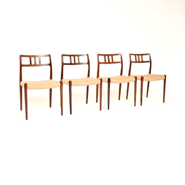 Vintage Danish Model 79 Chairs from Niels Moller, 1960s, Set of 4 For Sale - Image 15 of 15