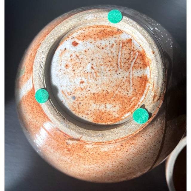 Glazed Ceramic Jar Studio Pottery Karen Karnes For Sale - Image 14 of 15