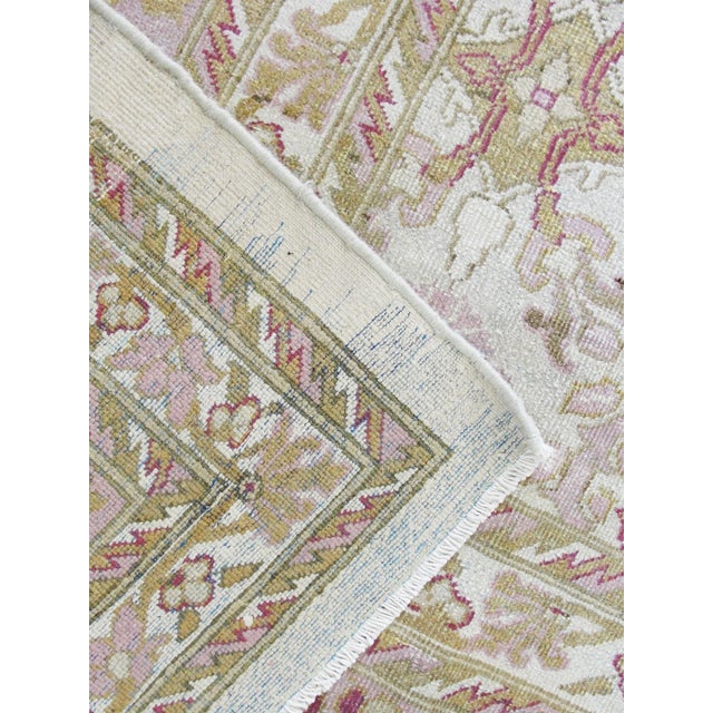 Traditional Antique Amritsar (Agra) Carpet, 10'0" × 10'11" For Sale - Image 3 of 7