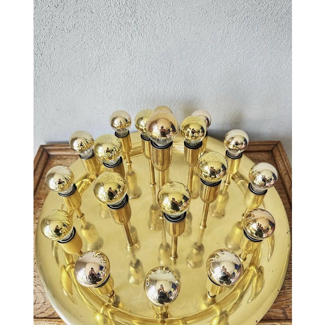 Vintage Sputnik Flush Mount For Sale - Image 11 of 12