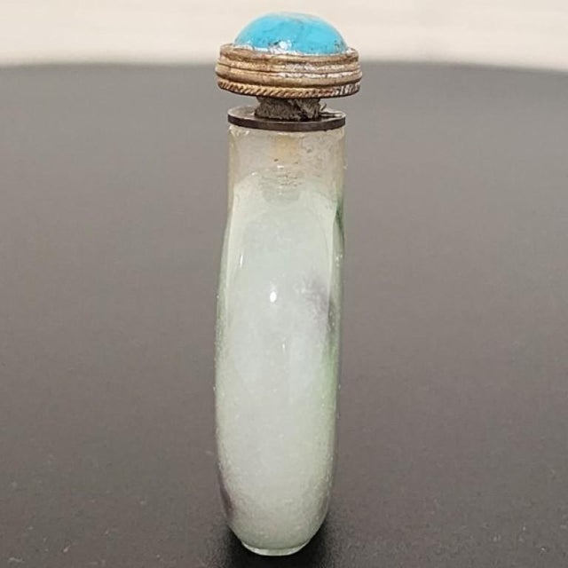 Late Qing–Republic Chinese Mottled Peking Glass Snuff Bottle For Sale - Image 18 of 18