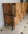 Black Two-Drawer Diamond Chest of Drawers in Orange-Stained Pear Wood from Aymeric Lefort For Sale - Image 8 of 9