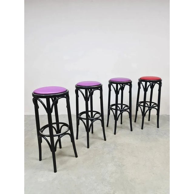 Drinks & cocktails! dream away to the rhythm of the music when you sit on these awesome vintage bar stools. Period 1970s,...