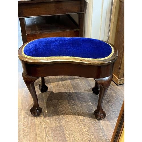 Edwardian Stool with New Upholstery. Perfect Dressing Table / Piano Stool. Strong, sturdy and very useable. Sizes :- 72 x...