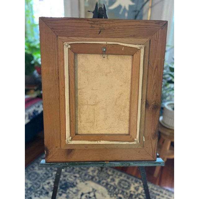 Vintage Paris Arc De Triomphe Impasto Oil Painting, Signed, Mid-Century French Style For Sale - Image 11 of 11
