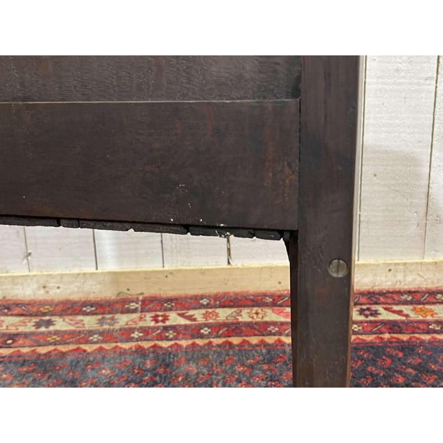 Louis XV Commode in Oak with Marble Top For Sale - Image 15 of 17