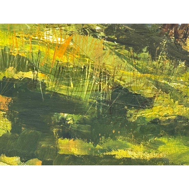 Tall Riverside Pine Trees in the English Countryside with dappled light & water 2009 For Sale - Image 15 of 16