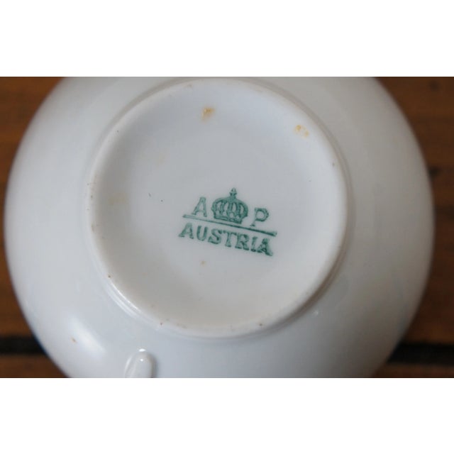 Antique Adolf Persch Ap Austria 18 Piece China Demitasse Tea, Coffee, Dessert & Casserole Set For Sale - Image 12 of 12