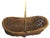 Sweet old charming basket, gathering basket, French, bent wood branch handle . It is vintage hand made and structurally...