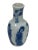 Ceramic Blue and White Kangxi Dollhouse Miniature Vases in Chinese Porcelain, 18th Century, Set of 3 For Sale - Image 7 of 10