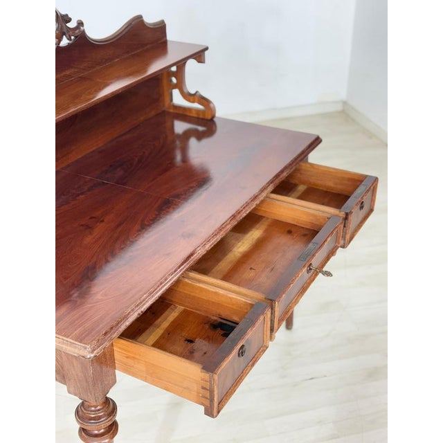 Antique Gründerzeit Desk, 1880 For Sale - Image 4 of 10