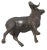 Brass Vintage Brass Big Horn Ram Sheep Figure Statue For Sale - Image 8 of 8