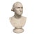Antique 19th Century English Parian Porcelain Bust of President George Washington After Houdon For Sale