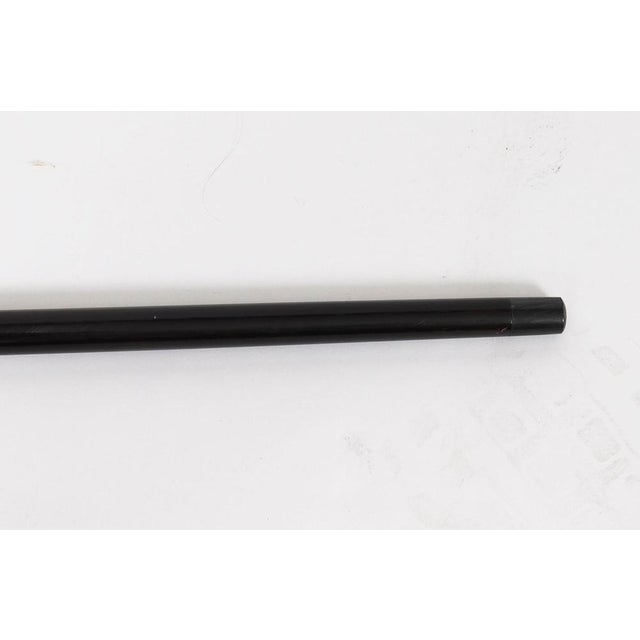 Antique French Art Nouveau Silver Topped Walking Cane Stick, 1890s For Sale - Image 5 of 15