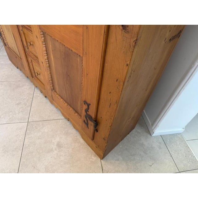 Baroque Bread Cupboard in Softwood For Sale - Image 15 of 18