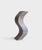 Afrodita sculpture object in jurassic fossil stone by nerinea. Dimensions: w 14 x d 14 x h 39 cm. Materials: natural stone...