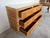Vintage Coastal Rattan & Wicker Six-Drawer Dresser With Glass Top For Sale - Image 9 of 12
