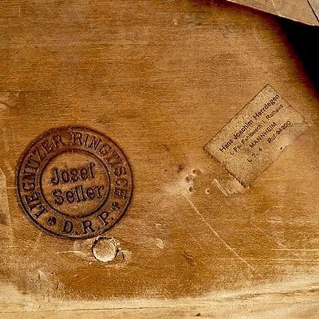 Josef Seiler, Rare Expanding Dining Table, Oak, Germany, 1920s For Sale - Image 16 of 16