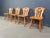 Mid-Century Modern Brutalist Dining Chairs, 1960s Set of 4 For Sale - Image 11 of 12