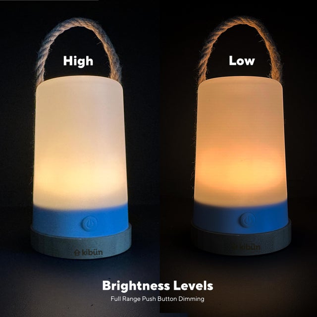 White Bulbrite Groove Cordless LED Outdoor Table Lamp with Built-in Rechargeable Battery For Sale - Image 8 of 11