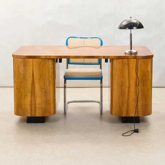 H-178 Writing Desk attributed to Jindrich Halabala for Up Zavody, 1930s For Sale - Image 6 of 9