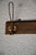Vintage Bistro-Style Wall-Mounted Coat Rack in Wood and Patinated Metal, 1940s For Sale - Image 3 of 5