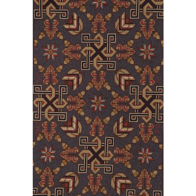 Textile Antique Swedish Tapestry With All-Over Geometric & Symbolic Design - Rug & Kilim For Sale - Image 7 of 10
